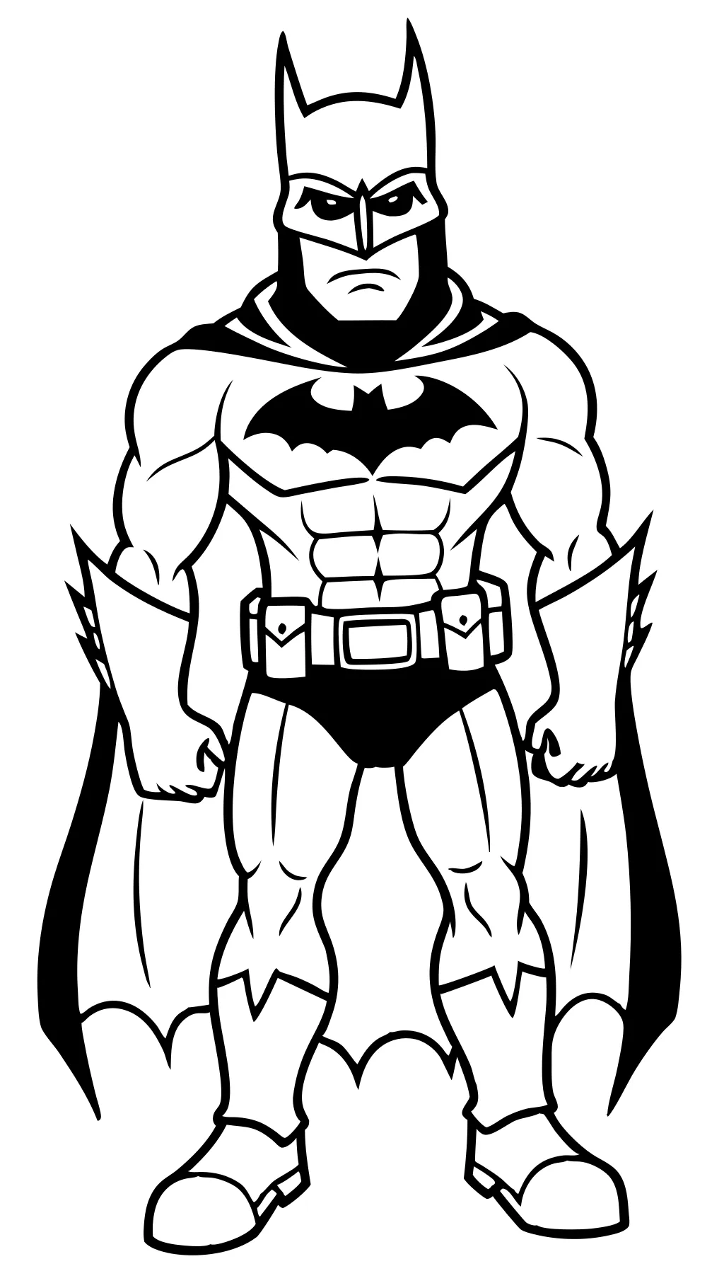 coloriages imprimables gratuits Batman